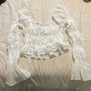 Princess Polly Sheer Stretch Top